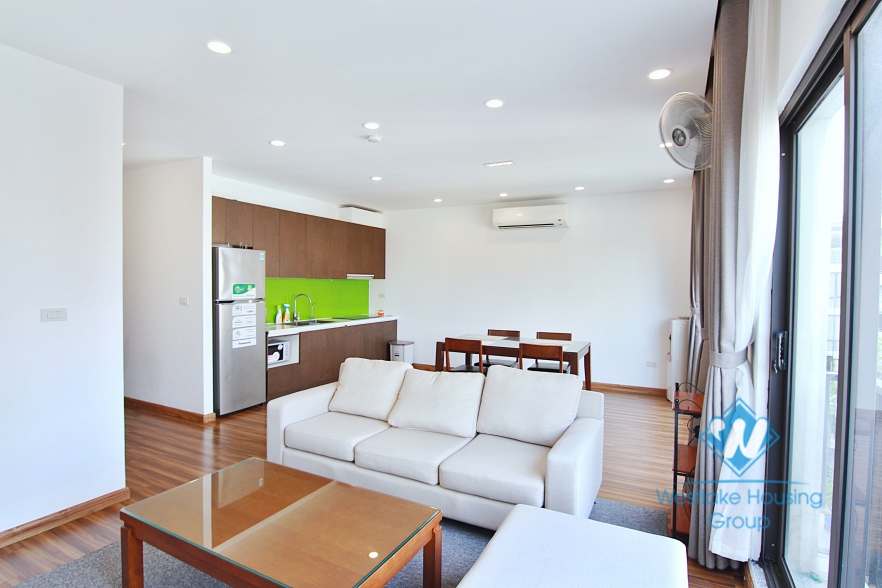 Flooded with light in a morden spacious 2 bedroom apartment for rent in Tay Ho 